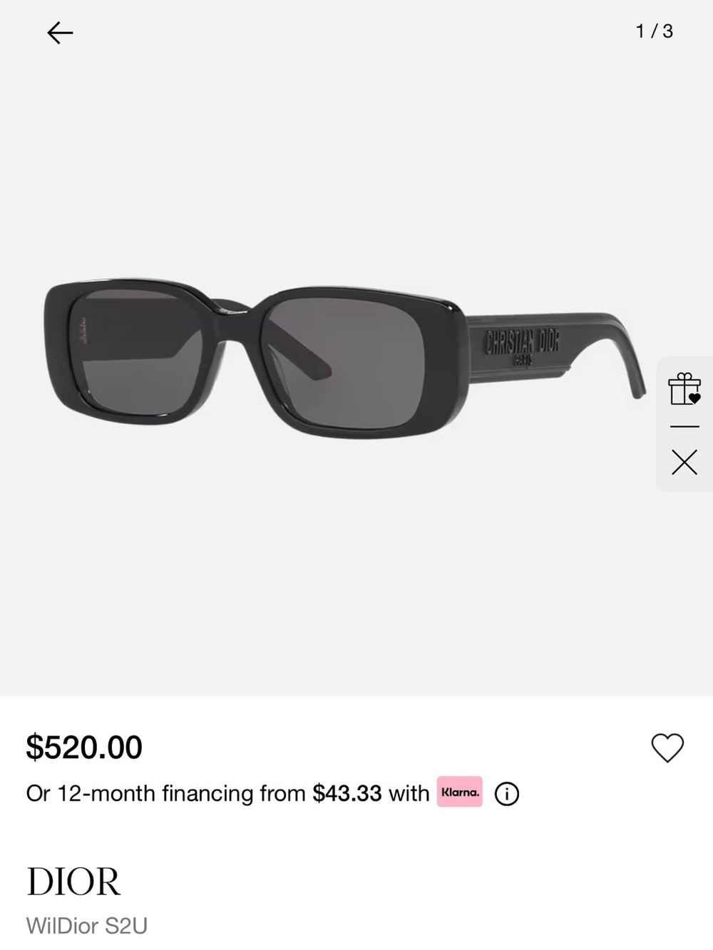 Wildior su2 Dior sunglasses 🕶️